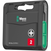 WERA Bit-Box 20x Kruiskop PH 2 Z-bits WERA Bit-Box 20x Kruiskop PH 2 Z-bits