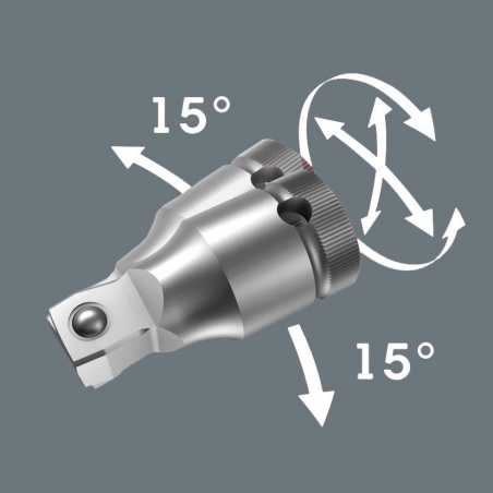 WERA Verlengstuk "Wobble" 1/2" 56 mm WERA Verlengstuk "Wobble" 1/2" 56 mm