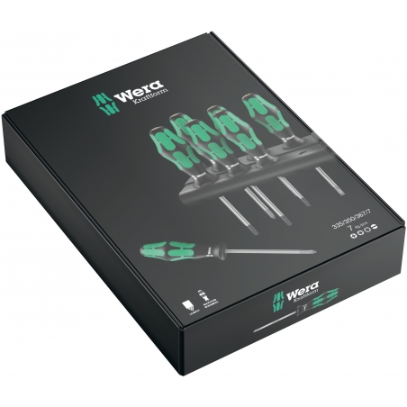 WERA Kraftform Big Pack 300 14-delige set WERA Kraftform Big Pack 300 14-delige set