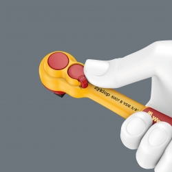 WERA  Zyklop VDE ratel 8007 B 3/8"-aandrijving WERA  Zyklop VDE ratel 8007 B 3/8"-aandrijving