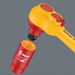 WERA  Zyklop VDE ratel 8007 B 3/8"-aandrijving WERA  Zyklop VDE ratel 8007 B 3/8"-aandrijving