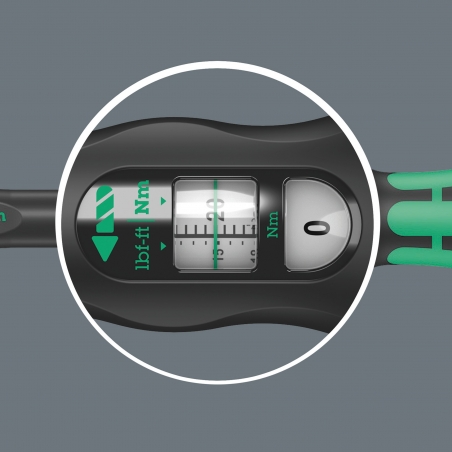 WERA Momentsleutel A 6 Click-Torque 2.5-25 Nm 1/4"inbusaandrijving WERA Momentsleutel A 6 Click-Torque 2.5-25 Nm 1/4"inbusaandrijving
