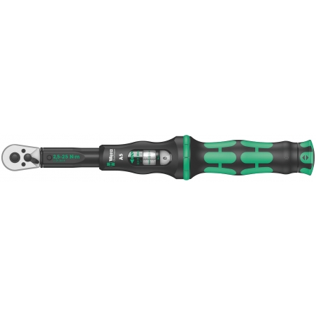 WERA Momentsleutel A 6 Click-Torque 2.5-25 Nm 1/4"inbusaandrijving WERA Momentsleutel A 6 Click-Torque 2.5-25 Nm 1/4"inbusaandrijving