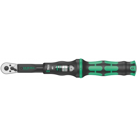 WERA Momentsleutel A 6 Click-Torque 2.5-25 Nm 1/4"inbusaandrijving