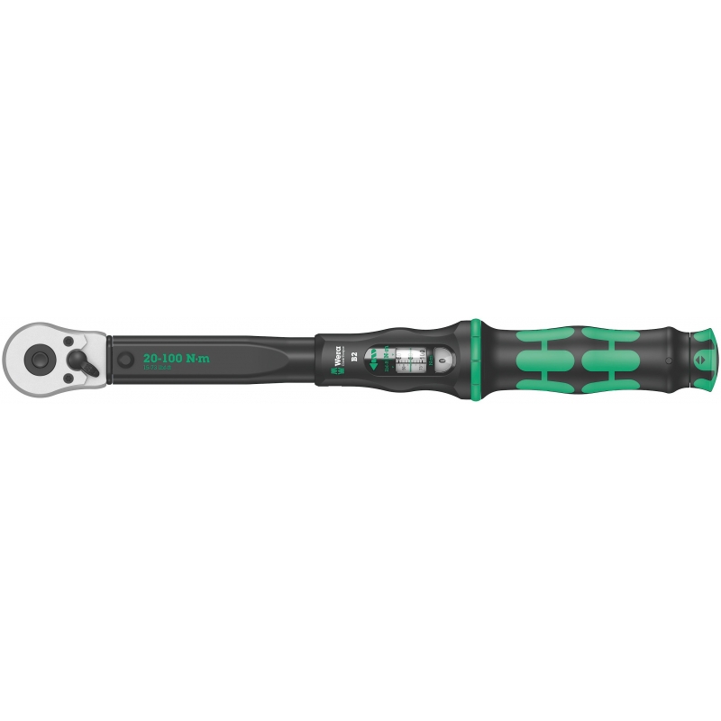 WERA Momentsleutel B 2 Click-Torque 10-50 Nm 3/8"-aandrijving