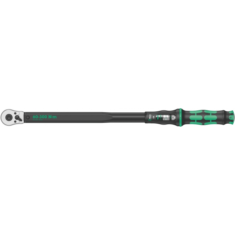 WERA Momentsleutel C 4 Click-Torque 60-300 Nm 1/2"-aandrijving