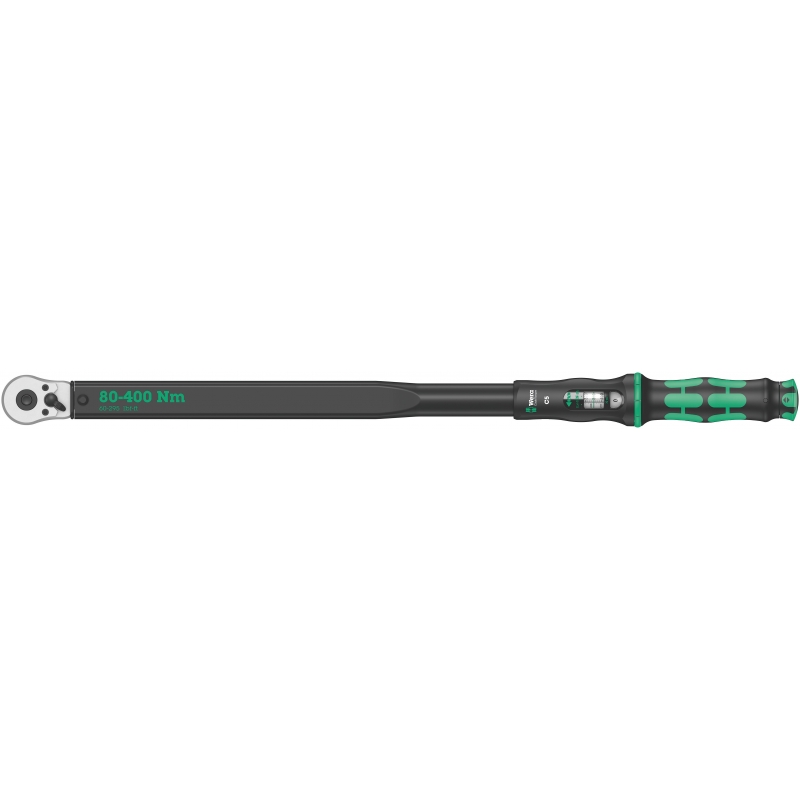 WERA Momentsleutel C 5 Click-Torque 80-400 Nm 1/2"-aandrijving