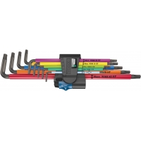 WERA TORX®-sleutelset extra lang 967/9 TX XL HF WERA TORX®-sleutelset extra lang 967/9 TX XL HF