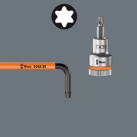 WERA TORX®-sleutelset extra lang 967/9 TX XL HF WERA TORX®-sleutelset extra lang 967/9 TX XL HF