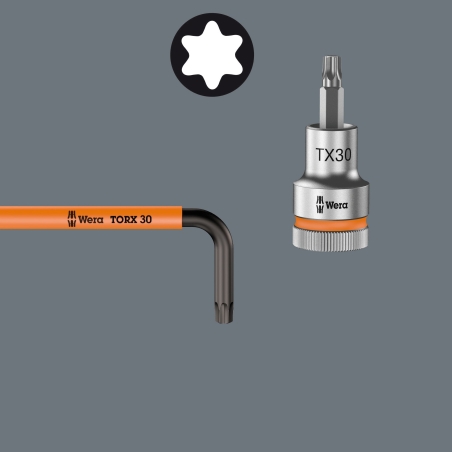 WERA TORX®-sleutelset 967/9 TX HF WERA TORX®-sleutelset 967/9 TX HF