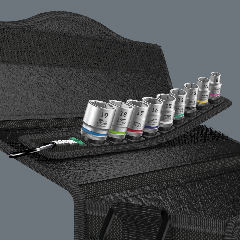 WERA BELT 4 ZYKLOP DOPPEN SET, 3/8" -AANDRIJVING