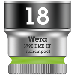 WERA BELT B 1 ZYKLOP DOPPEN SET, MET VASTHOUDFUNCTIE,  3/8" -AANDRIJVING WERA BELT B 1 ZYKLOP DOPPEN SET, MET VASTHOUDFUNCTIE,  3/8" -AANDRIJVING