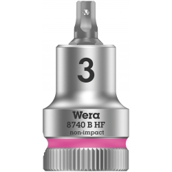 WERA BELT B 2 ZYKLOP INBUS/BINNENZESKANT BITDOPPEN SET, MET VASTHOUDFUNCTIE,  3/8" -AANDRIJVING WERA BELT B 2 ZYKLOP INBUS/BINNENZESKANT BITDOPPEN SET, MET VASTHOUDFUNCTIE,  3/8" -AANDRIJVING