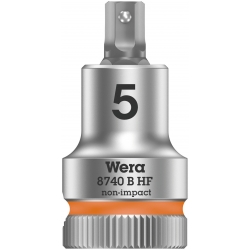 WERA BELT B 2 ZYKLOP INBUS/BINNENZESKANT BITDOPPEN SET, MET VASTHOUDFUNCTIE,  3/8" -AANDRIJVING WERA BELT B 2 ZYKLOP INBUS/BINNENZESKANT BITDOPPEN SET, MET VASTHOUDFUNCTIE,  3/8" -AANDRIJVING