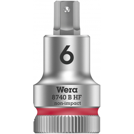 WERA BELT B 2 ZYKLOP INBUS/BINNENZESKANT BITDOPPEN SET, MET VASTHOUDFUNCTIE, 3/8" -AANDRIJVING WERA BELT B 2 ZYKLOP INBUS/BINNENZESKANT BITDOPPEN SET, MET VASTHOUDFUNCTIE, 3/8" -AANDRIJVING