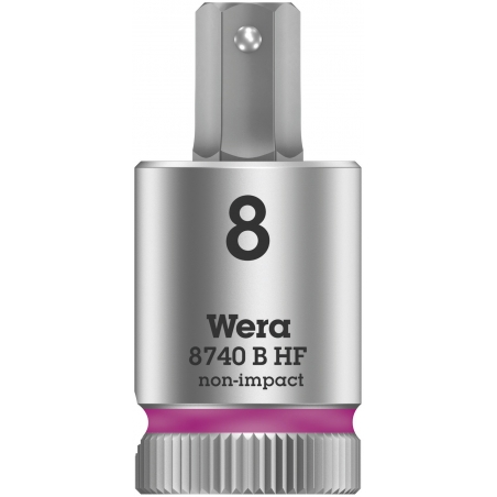 WERA BELT B 2 ZYKLOP INBUS/BINNENZESKANT BITDOPPEN SET, MET VASTHOUDFUNCTIE, 3/8" -AANDRIJVING WERA BELT B 2 ZYKLOP INBUS/BINNENZESKANT BITDOPPEN SET, MET VASTHOUDFUNCTIE, 3/8" -AANDRIJVING
