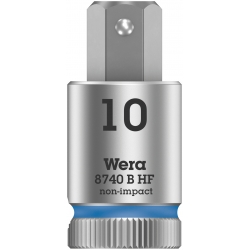 WERA BELT B 2 ZYKLOP INBUS/BINNENZESKANT BITDOPPEN SET, MET VASTHOUDFUNCTIE,  3/8" -AANDRIJVING WERA BELT B 2 ZYKLOP INBUS/BINNENZESKANT BITDOPPEN SET, MET VASTHOUDFUNCTIE,  3/8" -AANDRIJVING
