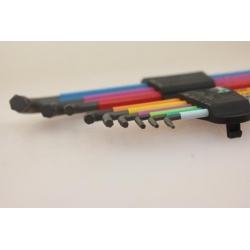 WERA 950 SPKL/9 SM N SB Multicolour Stiftsleutelset, metrisch, BlackLaser WERA 950 SPKL/9 SM N SB Multicolour Stiftsleutelset, metrisch, BlackLaser