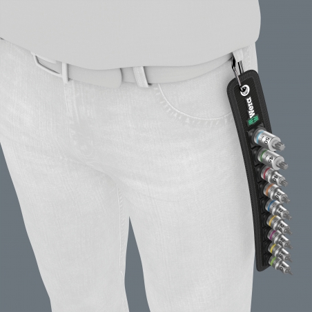 WERA BELT B 3 TORX® HF ZYKLOP BITDOPPEN SET TORX®, MET VASTHOUDFUNCTIE, 3/8" -AANDRIJVING WERA BELT B 3 TORX® HF ZYKLOP BITDOPPEN SET TORX®, MET VASTHOUDFUNCTIE, 3/8" -AANDRIJVING