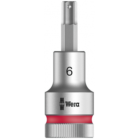WERA INBUS/BINNENZESKANT BIT-DOPPEN-SET kort, MET VASTHOUDFUNCTIE, 8740 C HF 1 1/2"-AANDRIJVING WERA INBUS/BINNENZESKANT BIT-DOPPEN-SET kort, MET VASTHOUDFUNCTIE, 8740 C HF 1 1/2"-AANDRIJVING
