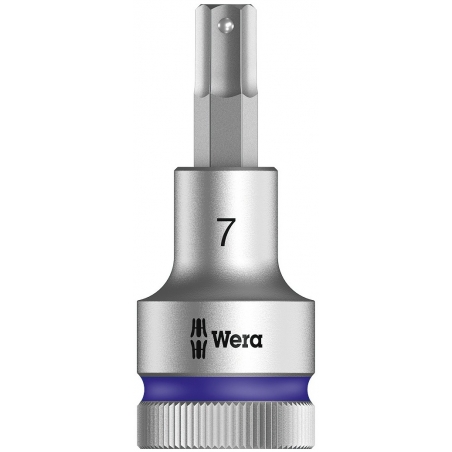 WERA INBUS/BINNENZESKANT BIT-DOPPEN-SET kort, MET VASTHOUDFUNCTIE, 8740 C HF 1 1/2"-AANDRIJVING WERA INBUS/BINNENZESKANT BIT-DOPPEN-SET kort, MET VASTHOUDFUNCTIE, 8740 C HF 1 1/2"-AANDRIJVING
