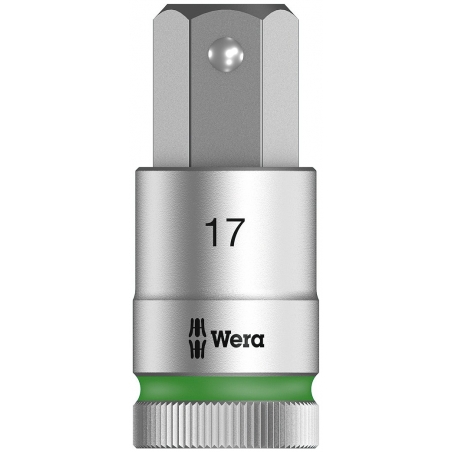 WERA INBUS/BINNENZESKANT BIT-DOPPEN-SET kort, MET VASTHOUDFUNCTIE, 8740 C HF 1 1/2"-AANDRIJVING WERA INBUS/BINNENZESKANT BIT-DOPPEN-SET kort, MET VASTHOUDFUNCTIE, 8740 C HF 1 1/2"-AANDRIJVING