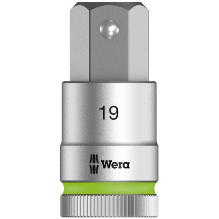 WERA INBUS/BINNENZESKANT BIT-DOPPEN-SET kort, MET VASTHOUDFUNCTIE, 8740 C HF 1 1/2"-AANDRIJVING WERA INBUS/BINNENZESKANT BIT-DOPPEN-SET kort, MET VASTHOUDFUNCTIE, 8740 C HF 1 1/2"-AANDRIJVING