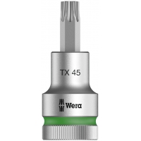 WERA 8767 C TORX® HF 1 Zyklop Bitdoppen set TORX® kort, met vasthoudfunctie