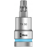 WERA 8767 C TORX® HF 1 Zyklop Bitdoppen set TORX® kort, met vasthoudfunctie