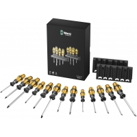 WERA Big Pack 900 Schroevendraaierset 14-delig Kraftform Wera WERA Big Pack 900 Schroevendraaierset 14-delig Kraftform Wera