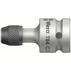 WERA  Zyklop Adapter, 1/2" 784 C/1 extra sterk