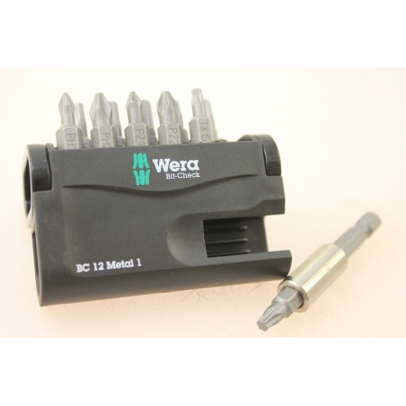 WERA Bit-Check BC 12 Metal 1