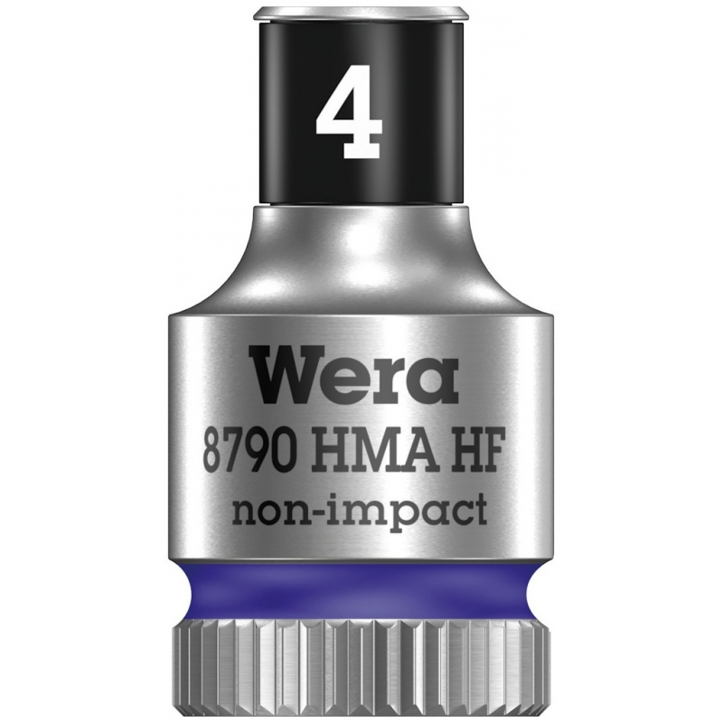 WERA Dop met vasthoudfunctie 4.0- 1/4"