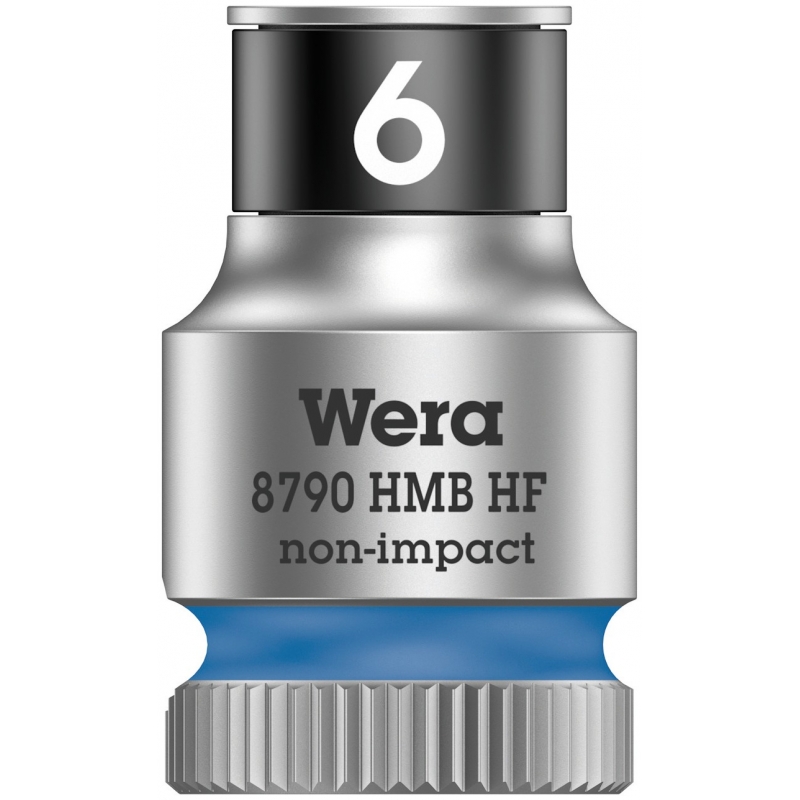 WERA Dop met vasthoudfunctie 6.0- 1/4"