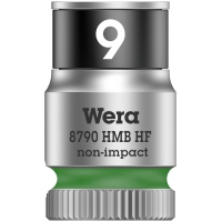 WERA Dop met vasthoudfunctie 13.0- 1/4"