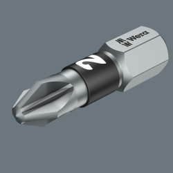 WERA Philips PZ 2 BiTorsion bit BTZ 855/1   / PZ 1 X 25 Kruis-bit WERA Philips PZ 2 BiTorsion bit BTZ 855/1   / PZ 1 X 25 Kruis-bit