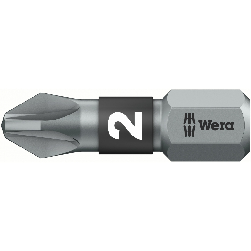 WERA Philips PZ 2 BiTorsion bit BTZ 855/1   / PZ 1 X 25 Kruis-bit