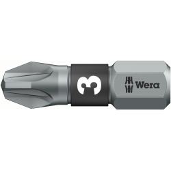 WERA Philips PZ 3 BiTorsion bit BTZ 855/1   / PZ 3 X 25 Kruis-bit