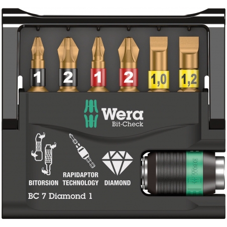 WERA Bit-Check, BC 7 Diamond 1