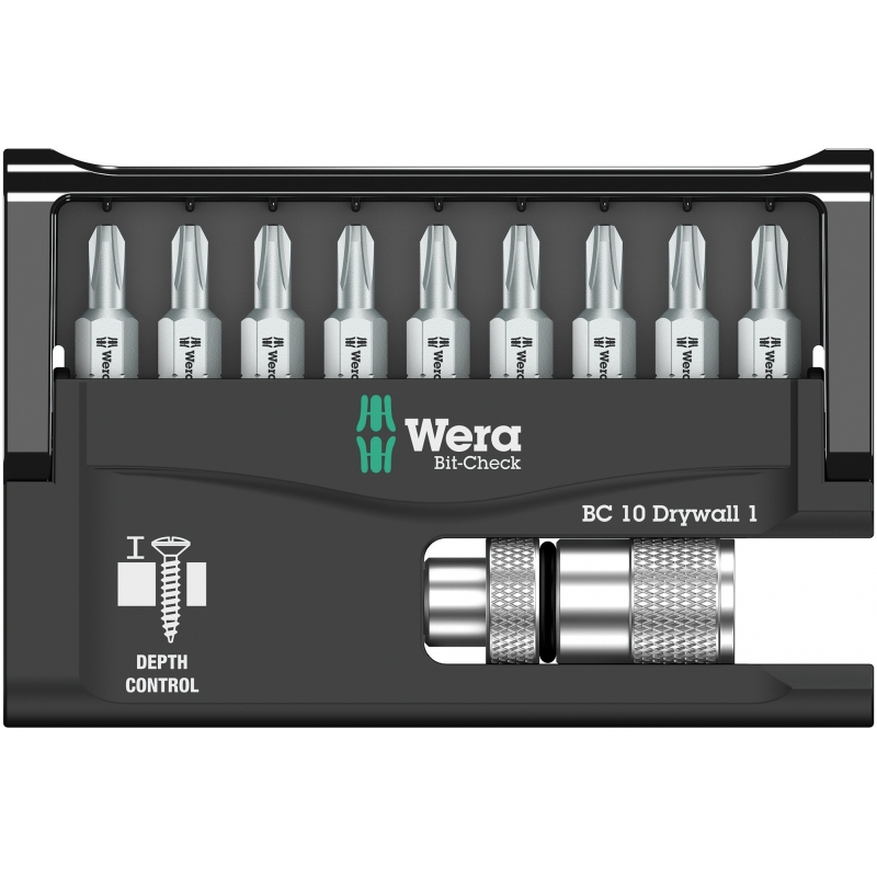 WERA Bit-Check 10 Drywall 1