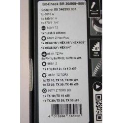 WERA Bit-Check 30 Zyklop Mini 2