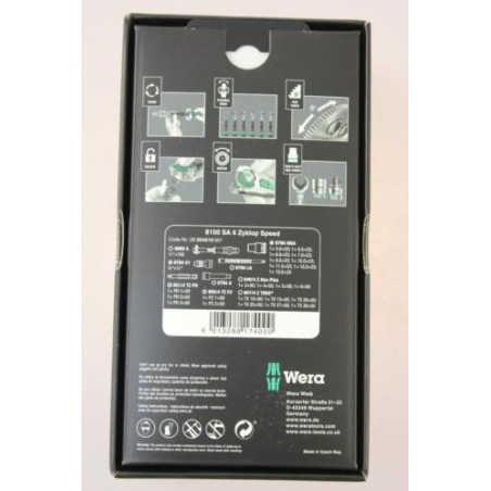 WERA Zyklop Speed 8100 SA WERA Zyklop Speed 8100 SA
