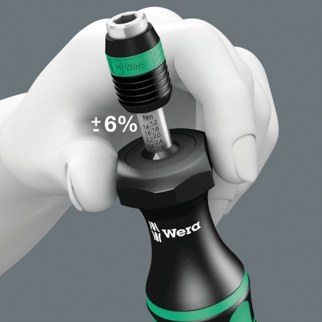 WERA 0.10-0.34 Nm instelbare momentschroevendraaier WERA 0.10-0.34 Nm instelbare momentschroevendraaier