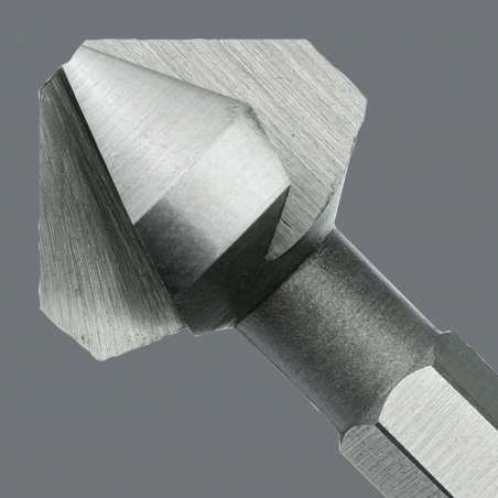 WERA Verzinkboor bit-set 846/8 3-snijder WERA Verzinkboor bit-set 846/8 3-snijder