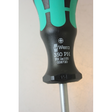 WERA schroevendraaier Philips PH 2 x 300 mm WERA schroevendraaier Philips PH 2 x 300 mm