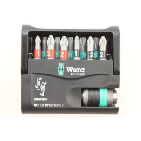 WERA Bit-Check BC 12 BiTorsion 1