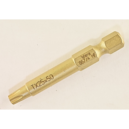 WERA TORX®HF TX25 lang 867/4 vasthoudfunctie WERA TORX®HF TX25 lang 867/4 vasthoudfunctie