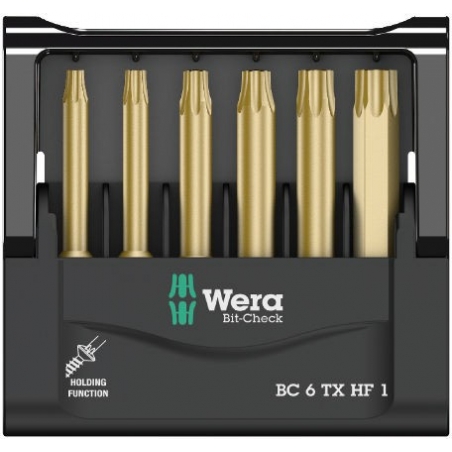 WERA TORX®HF TX25 lang 867/4 vasthoudfunctie WERA TORX®HF TX25 lang 867/4 vasthoudfunctie