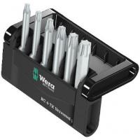 WERA Bit-check BC 6 TX Universal 1, 6-delig TORX-bits lang WERA Bit-check BC 6 TX Universal 1, 6-delig TORX-bits lang