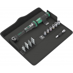 WERA Momentsleutelset A 6 Click-Torque 2.5-25 Nm 1/4"inbusaandrijving WERA Momentsleutelset A 6 Click-Torque 2.5-25 Nm 1/4"inbusaandrijving